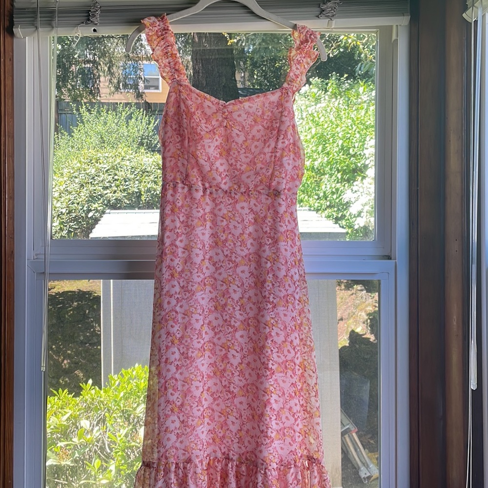 Pink and Yellow Lush Dress from Nordstrom’s